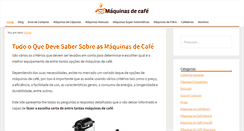 Desktop Screenshot of maquinasdecafe.net